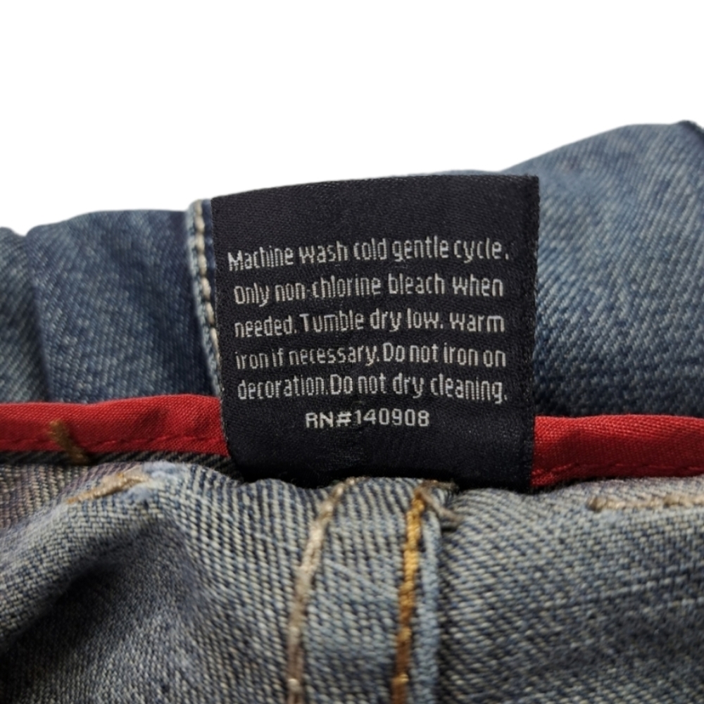 Switch Remarkable Men's Premium Denim Blue Jeans Size 40X32 100% Cotton - Picture 11 of 15